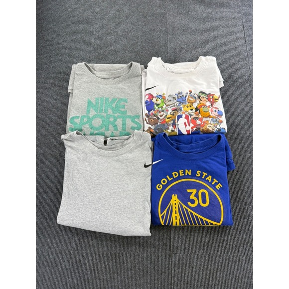 Nike Other - Nike Mens T-Shirt Lot of 4 XL Dri-FIT NBA Curry Mascot Sportswear Grey Blue